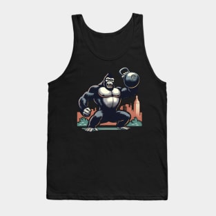 KingKong Kettlebell vintage Tshrit Tank Top